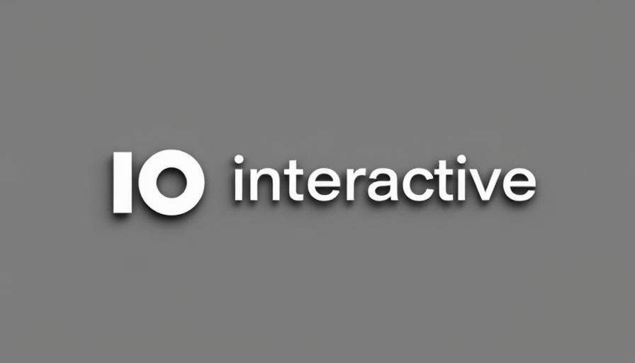 A modern game development studio workspace or company branding