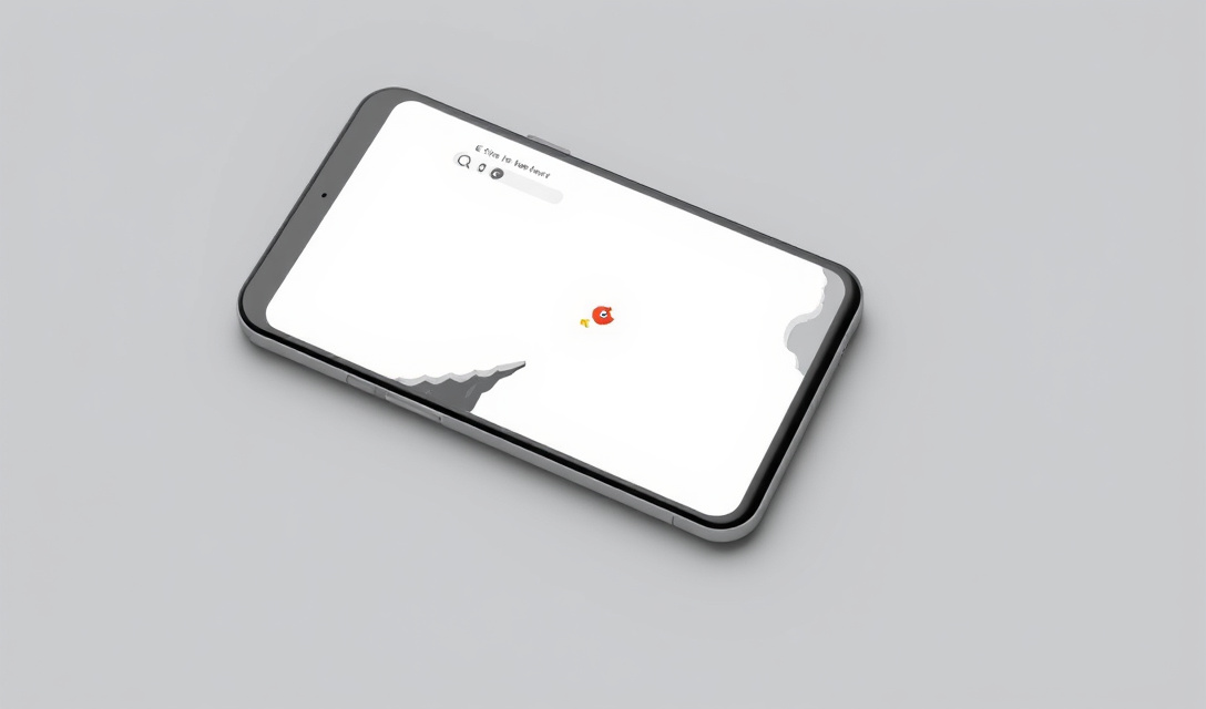 A platformer game loaded in a mobile browser tab, ready to play without installation.